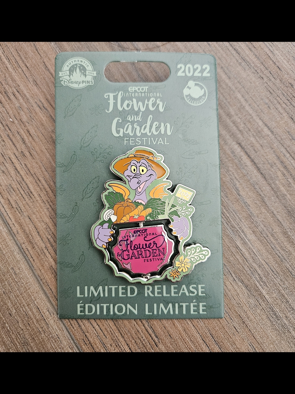 Disney Flower and Garden Festival Pin Figment